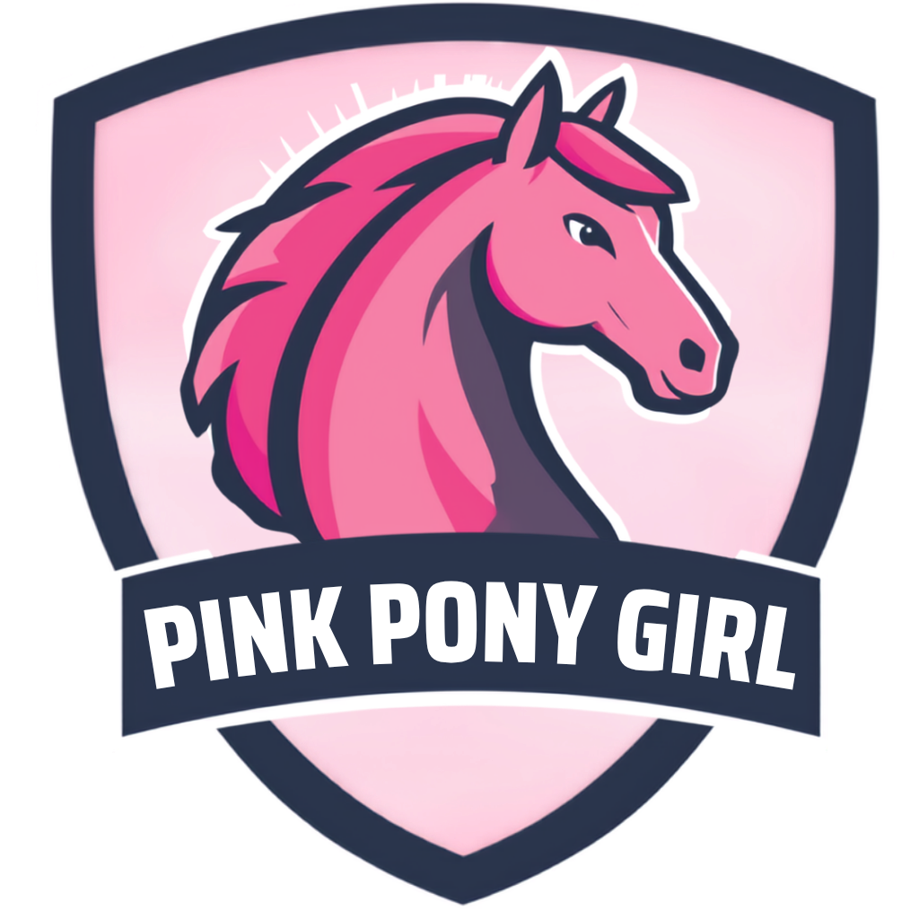 Pink Pony Girl badge